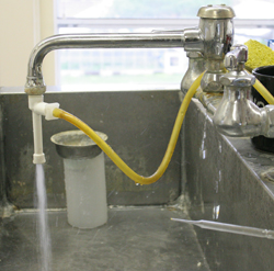 water driven aspiration device